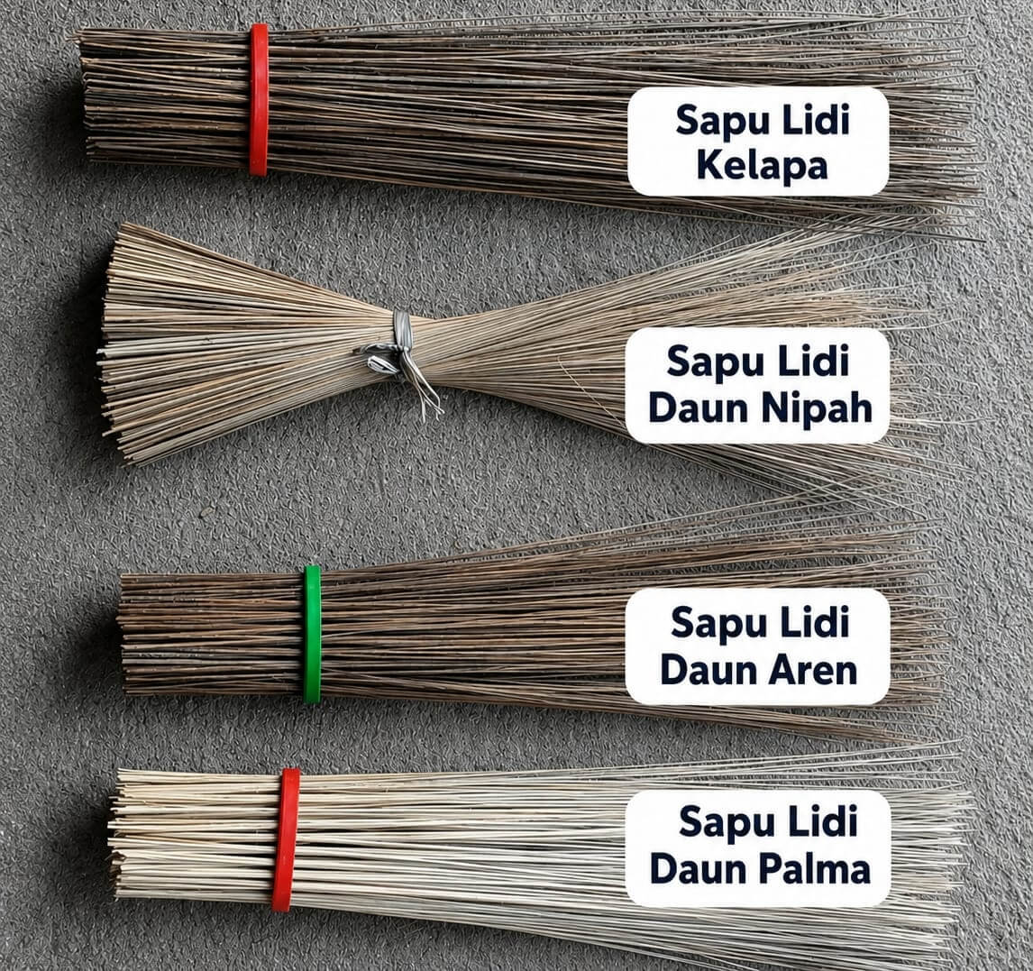Coconut Leaf Broom